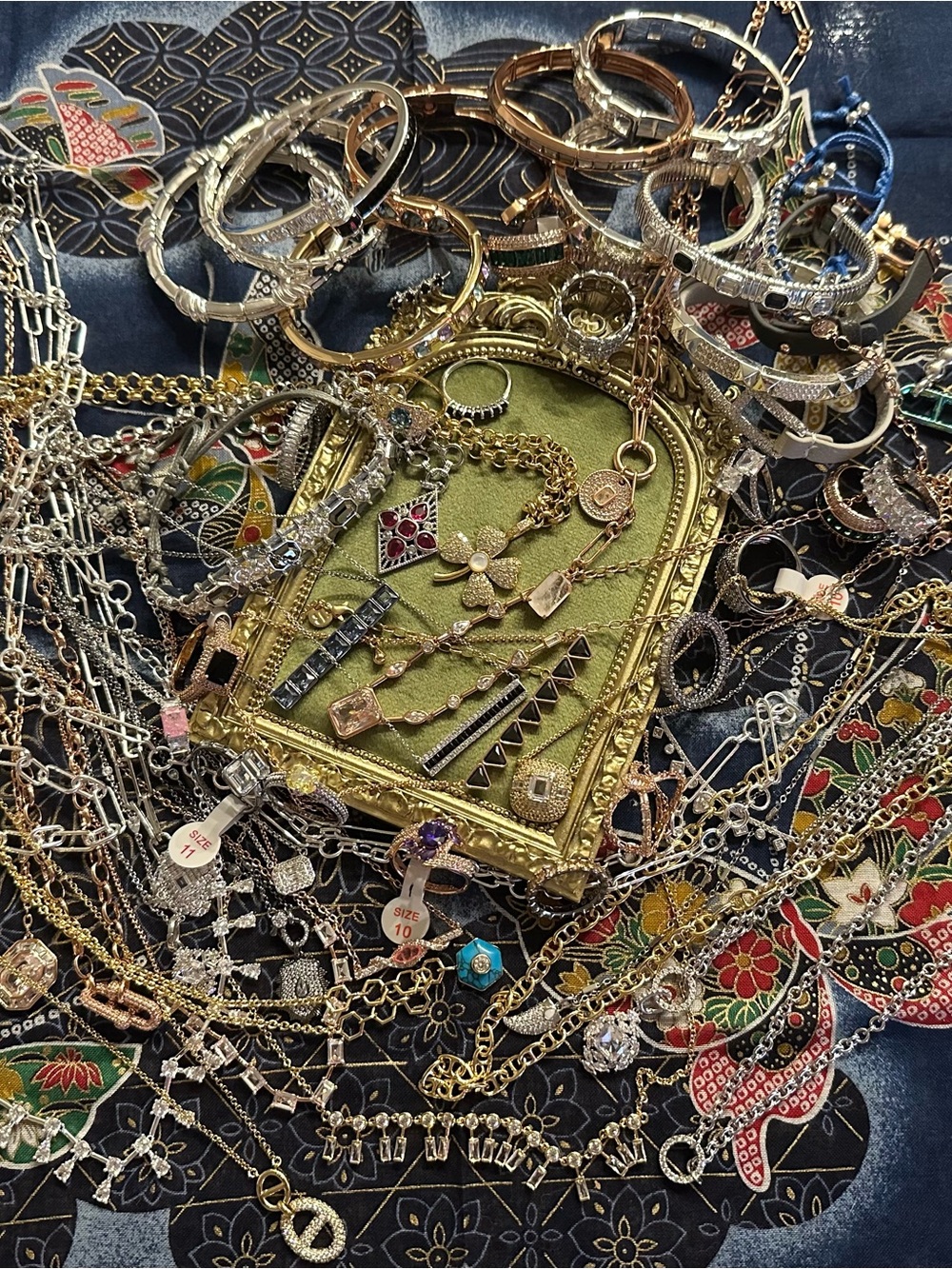 Large Bomb Party Jewelry Lot 60 Pieces